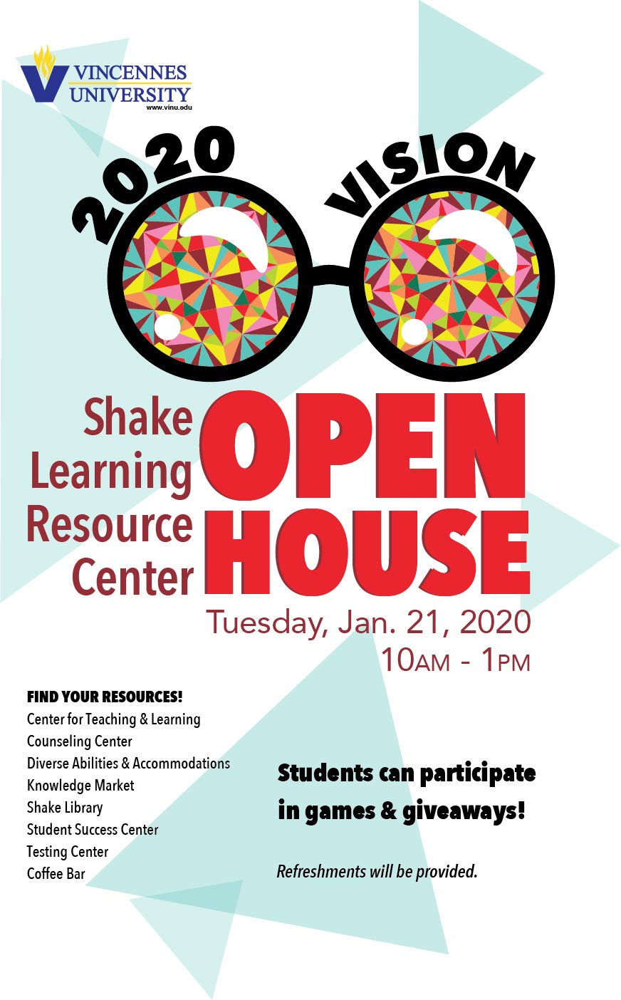 Shake Learning Resource Center Open House