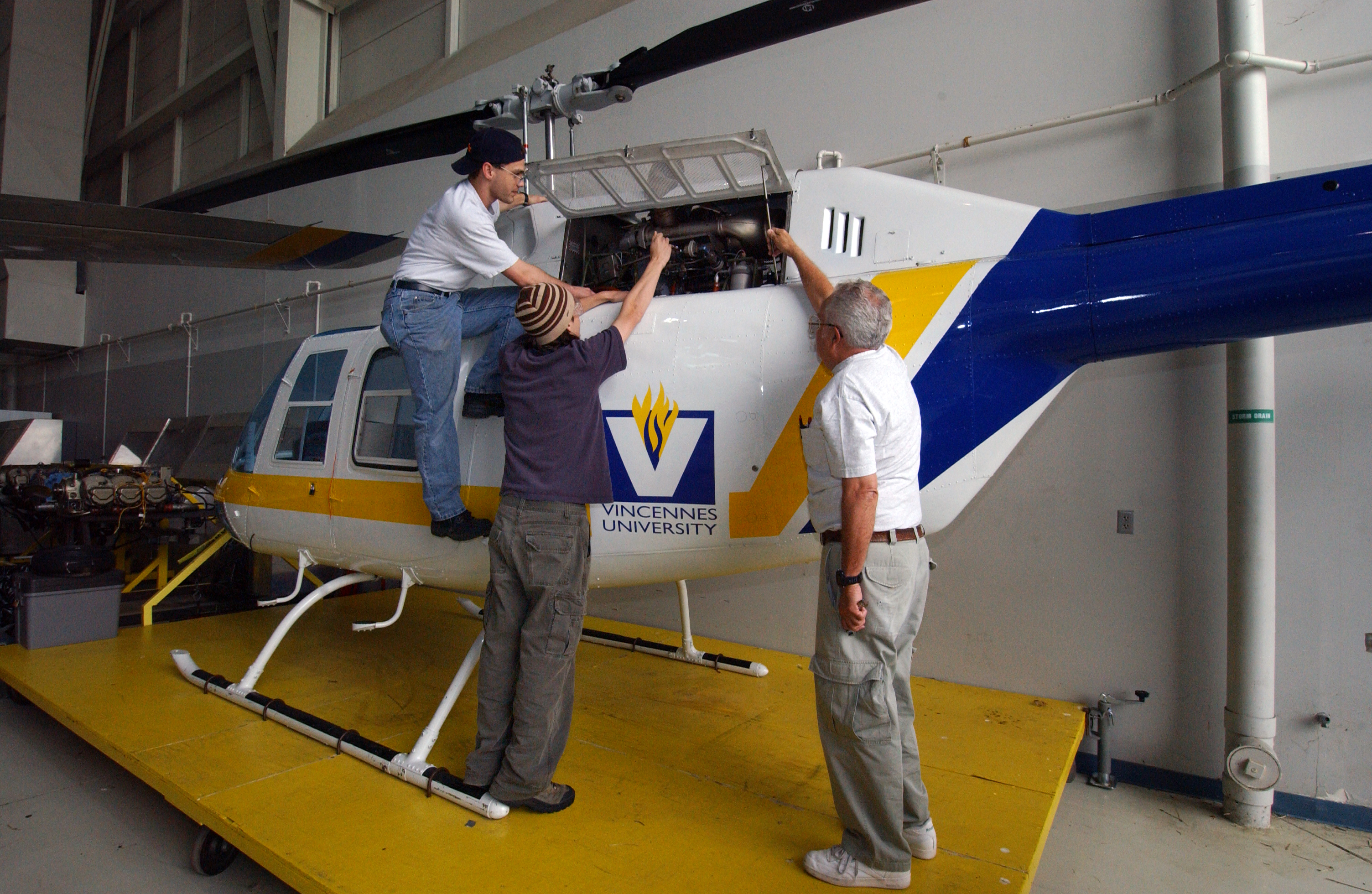 Vincennes University Bell 206 Jet Ranger